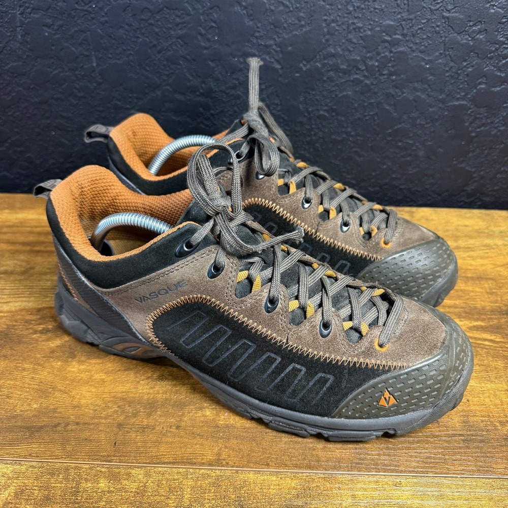 Vasque Juxt 7006 M Peat Roasted Pecan Suede Leather Hiking Shoes Mens Size 11